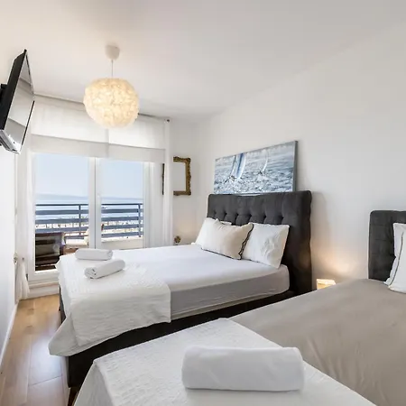Beachaholic M&g, Luxury Seaside On Znjan Apartamento